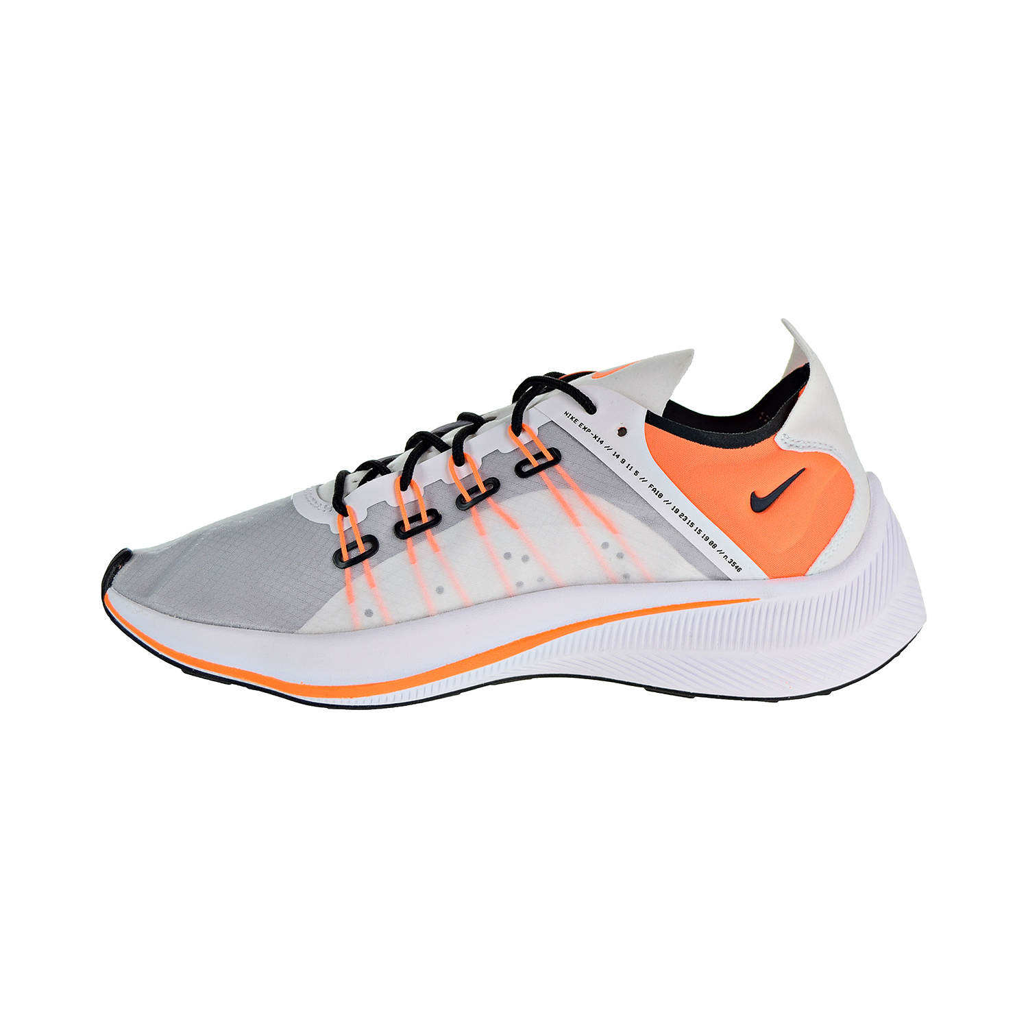 Nike EXP-X14 SE "Just Do It" Men's Shoes White/Total Orange/Black Wolf ao3095-100 - image 4 of 6