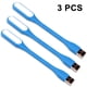 thumbnail image 1 of Paquete de 3 lámparas de luz LED mini USB, luz USB para teclado de computadora portátil, luz de lectura flexible, luz LED alimentada por USB, luz portátil USB para computadora portátil Ormromra 2034327-2, 1 of 9