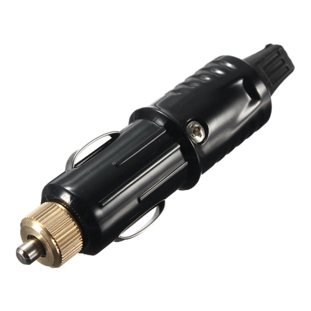 Encendedor de cigarrillos de coche, enchufe macho, enchufe de encendedor de cigarrillos, repuesto resistente de 12-48V 20A