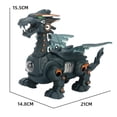 thumbnail image 3 of Electric Walking Dinosaur Toy with Lights, Sounds, and Pull-Along Rope - Interactive Mechanical Dragon for Kids Imaginative Play, 3 of 8