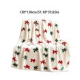 thumbnail image 3 of Eoozwa Christmas Ornaments Flannel Throw Blanket All Season Using Ultra Soft Fuzzy Plush Cozy Non-shedding Blanket for Couch Sofa Bed Camping, Ideal Gift for Adults, 3 of 7