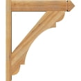 thumbnail image 3 of Ekena Millwork 6"W x 26"D x 30"H Olympic Rough Sawn Arts and Crafts Outlooker, Western Red Cedar, 3 of 4