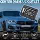 thumbnail image 2 of Salida de A/C del Tablero Central para Mercedes-Benz C350 2008-2011 Panel de Ventilación Frontal Derecho Duradero Negro, 2 of 6