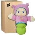 Playskool Lullaby Gloworm Musical Soother Plush Toy, Pink Baby Sleep