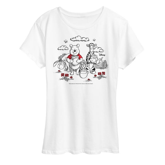 Winnie the Pooh - Winnie The Pooh And Friends Honey - Women's Short Sleeve Graphic T-Shirt