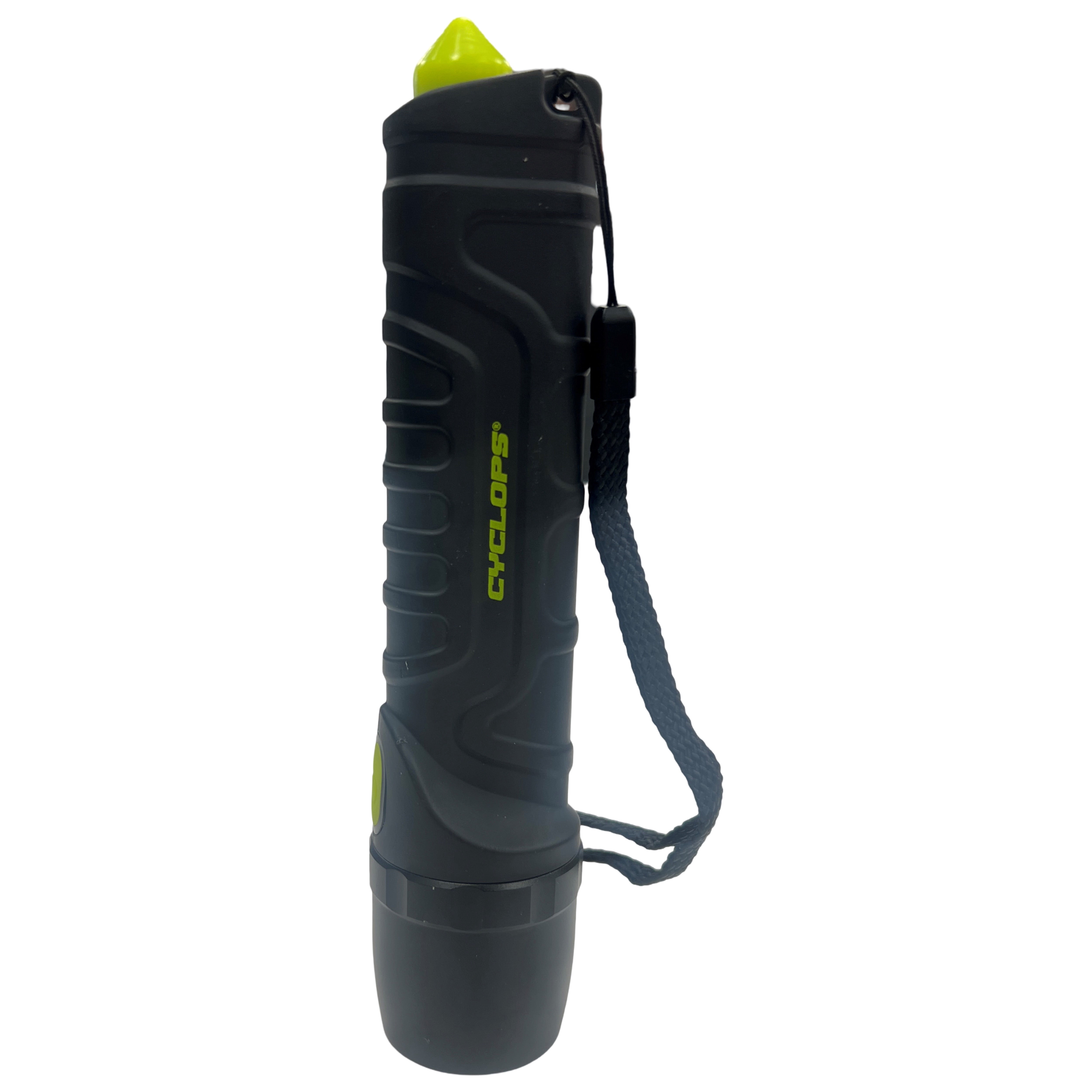 Cyclops 800 Lumens Led Pocket Flashlight with Emergency Glass Breaker for Camping, Hiking, Emergency