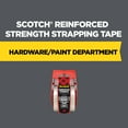thumbnail image 3 of Scotch Reinforced Strength Shipping Strapping Tape, Clear, 1.88 in. x 360 in., 1 Dispenser, 3 of 10