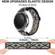 thumbnail image 2 of Correa de nailon para Samsung Galaxy Watch 4/classic/46mm/active 2/gear S3 pulsera elástica ajustable, 2 of 3