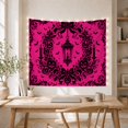 thumbnail image 5 of Pink Cat and Cauldron Tapestry, 5 of 7
