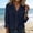 Blue, variant on Vinsonshop Button Up Blouse Cute Work Outfits Clothes Lightweight Work Top Blouse Blouses for Women Dressy Casual Fashion Vacation Outfits Spring Tops for Women Black L