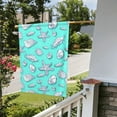 thumbnail image 4 of Zufioo Seashell And Starfish Print Double Sided Garden Flag, Outdoor Decorative Flag, Garden Yard Flag, Ideal Home Decoration-12.5"x18", 4 of 9