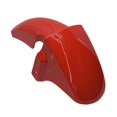 thumbnail image 4 of Guardabarros delantero de motocicleta, cubierta de rueda, decoración de guardabarros, piezas de repuesto, Protector contra salpicaduras delantero de rojo, 4 of 8