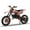Red, variant on Zksm Mini Dirt Bike for Kids, 49CC 2 Cycle Gas Powered Off Road Mini Bike, Pit Bike with Front Rear Disc Brake and Pull Start, Kids Motorcycle for Children Age 12+, Blue