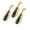 Color 4, variant on Whaledi Freshwater Curl Tail Lures 3 Pack Soft TPE Swimbaits with Flexible Body