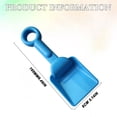 thumbnail image 4 of Beach Shovels, Heavy Duty Plastic Sand Shovels Tools, Spade Scoop Trowel Sand Toys, Plastic Heavy Duty Garden Digging Scoop Snow Toys Accessories, Yellow, 4 of 9