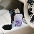 thumbnail image 3 of SEANATIVE Neoprene Eyeglasses Pouch Zipper Glasses Case for Men Women Anti-Scratch Lightweight Eyewear Pouch Travel Sunglasses Pouch Bag with 2 Compartments, Sea Turtle Floral Tie-dye Violet Blue, 3 of 7