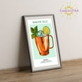 thumbnail image 4 of Eastern Print Moscow Mule Cocktail Poster Art, Bar Cart Liquor Poster, Bar Art, Drinks Art Home Decor For Bar, Pub, Kitchen, Club, Cocktail Prints, Bar Posters (UNFRAMED) 8x12, 8x12, 4 of 4