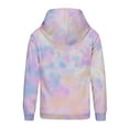 thumbnail image 7 of YunPes Girls Sweatshirt Winter Tie Dye Retro Print Sweatshirt Long Sleeve Comfortable Cute Sweatshirt Boys Clothes Size 12-14 Youth, 7 of 7