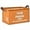 orange, variant on Storage Bins Your Own Design Custom Foldable Containers Metal Frames Fabric Storage Baskets 2 Handles Print On Demand