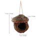 thumbnail image 2 of Tnfeeon Nido de Pájaro, Jaula de Nido de Pájaro Tejida a Mano Decoración para Colgar en el Jardín de su Casa Loro Hámster Peque?as Mascotas Animales Pajarera para Colgar en el Exterior EOTVIA NO, 2 of 4