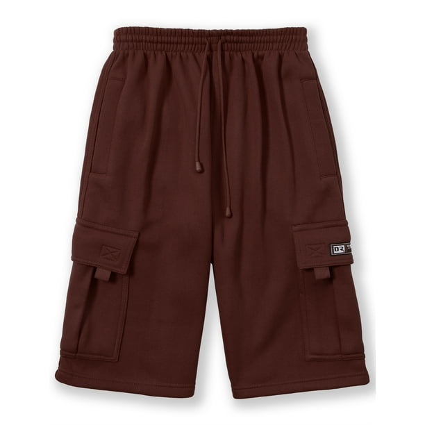 cargo sweat shorts with pockets