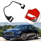 thumbnail image 1 of Embellecedor De Cubierta De Panel De Salpicadero De Coche De Lujo De Fibra De Carbono Real Para Q50 Q60, 1 of 7