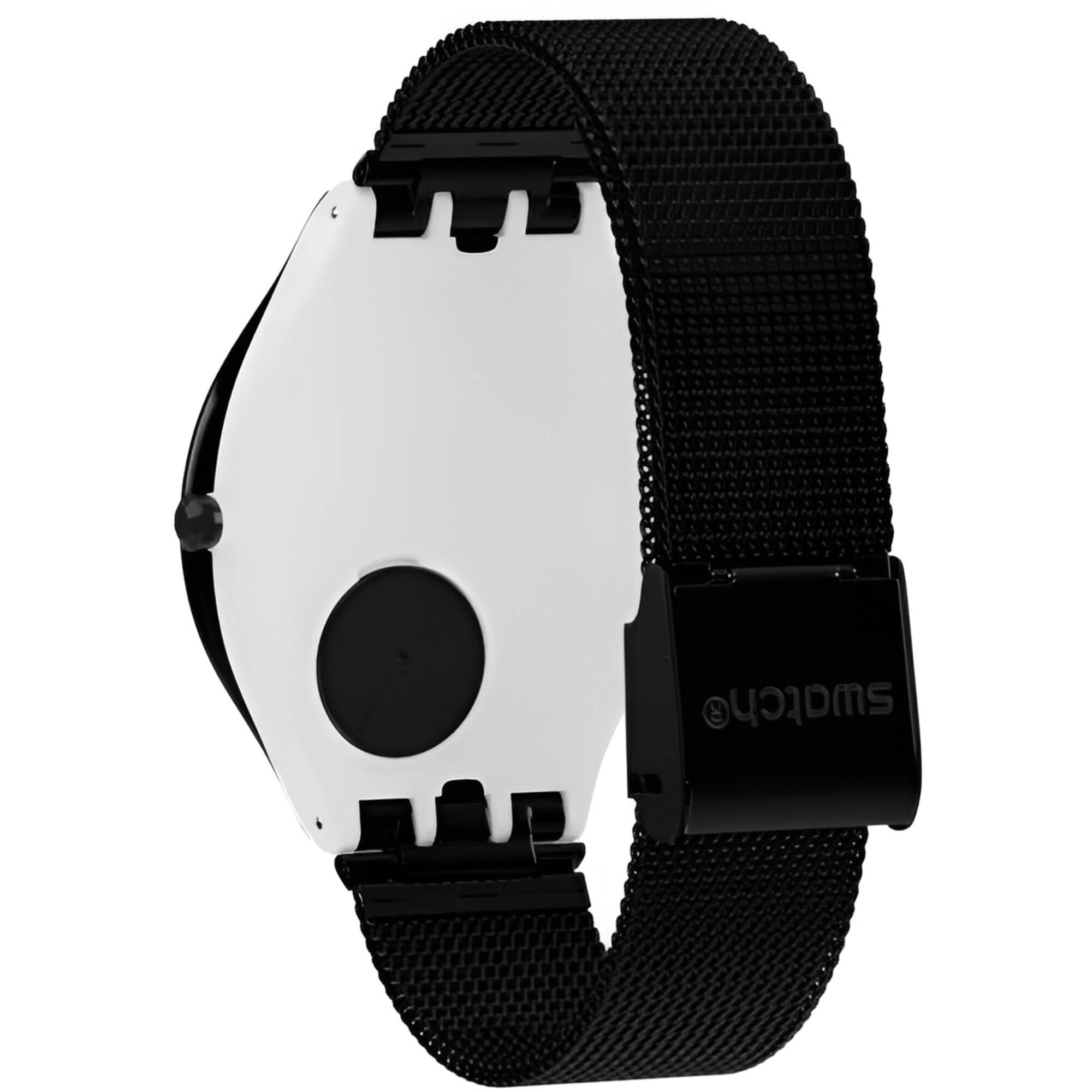 アナログ腕時計 SWATCH SKIN SKINSUIT l Watch SVOB100M Swatch SVOB100M Women's Skin Skinotte Black Dial Bracelet