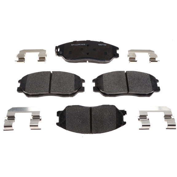 Raybestos MGD1013CH, Ceramic Brake Pad Set, Front Brake, Fit for 2005-2004 Hyundai XG350 Models