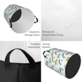 thumbnail image 3 of Colorful Cute Chameleon Lizard Laundry Basket, Laundry Hamper Waterproof Laundry Bag Clothes Hamper Laundry Bin with Handles for Bedroom, Living Room, Kids Room-#, 3 of 5