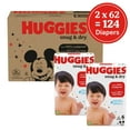 thumbnail image 4 of Huggies Snug & Dry Baby Diapers, Size 6 (35+ lbs), 124 Ct (Select for More), 4 of 15