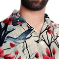 thumbnail image 5 of Tree Men's Casual Button Down Short Sleeve Printed Summer Beach Shirts, 5 of 6