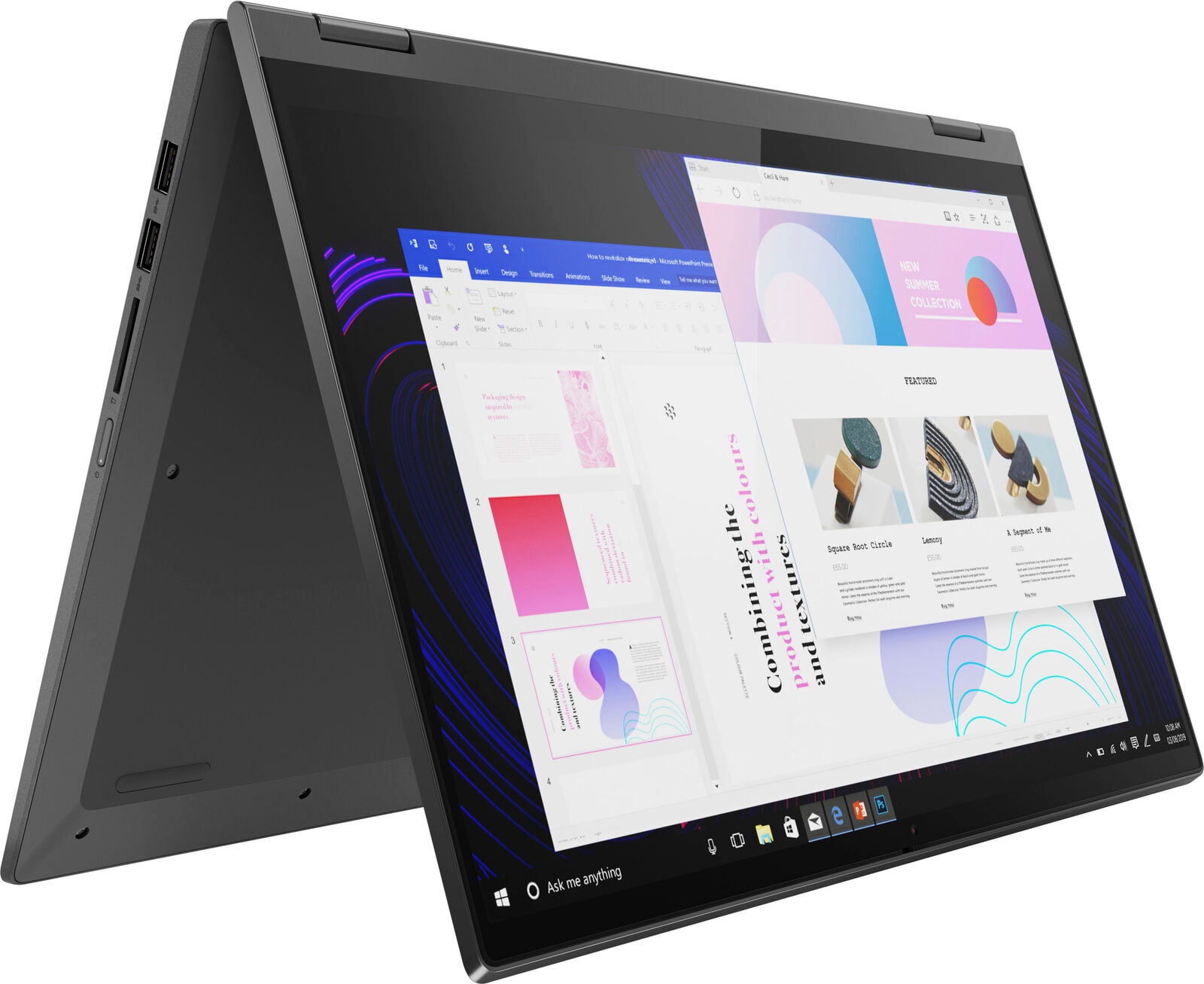 Lenovo Flex 5i 15.6" FHD Touch Screen Laptop | Intel Core i5-1135G7 Processor | 8GB RAM | 256GB SSD | Intel Iris Xe Graphics | Windows 11 Home | Graphite Grey | Bundle with Stylus Pen