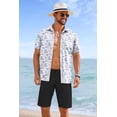 thumbnail image 2 of COOFANDY Summer Shorts for Men Lightweight Above Knee Shorts Casual Drawstring Athletic Shorts, 2 of 6