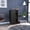 Black, variant on Two external shelves - Six liquor cubbies - Balcony bar - Weather - resistant finish
