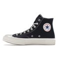 thumbnail image 2 of Converse Men's Chuck Taylor All Star 70 Hi Comme des Garcons PLAY Black Shoes, from StockX, 2 of 5
