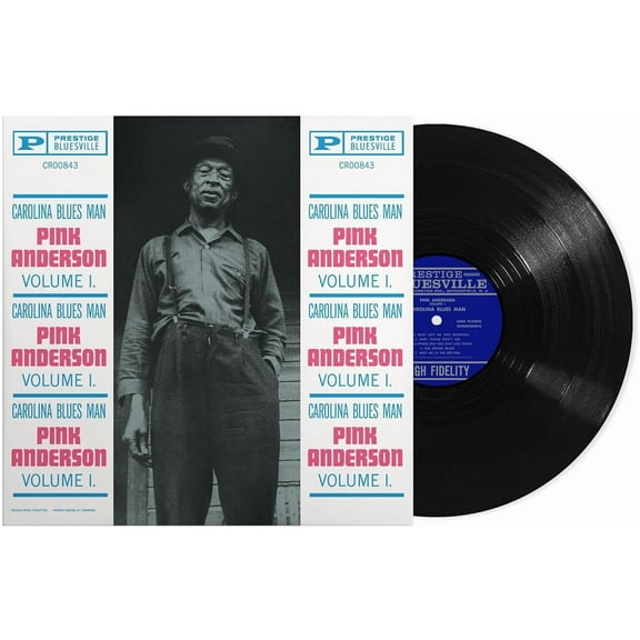 Pink Anderson - Vol. 1: Carolina Blues Man (Bluesville Acoustic Sounds Series) - Music & Performance - Vinyl