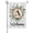 Option 1, variant on Rustic Farmhouse Wood Monogram Initial Garden Flag, Welcome Yard Banner, Outdoor Mailbox Decoration, Housewarming Wedding Registry Gift