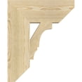 thumbnail image 3 of Ekena Millwork 6"W x 18"D x 22"H Balboa Slat Rough Sawn Bracket, Douglas Fir, 3 of 4