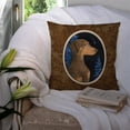 thumbnail image 3 of Carolines Treasures SS8462PW1414 Starry Night Doberman Fabric Decorative Pillow, 14Hx14W, multicolor, 3 of 4