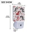 thumbnail image 4 of Dachshund Dogs and Heart Night Light 2 Pack LED Nightlight Plug into Wall Dusk to Dawn Sensor Soft White, 4 of 7