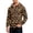 Khaki, variant on GrmtClth Sweatshirt Mens Halloween Scary Pumpkin Bat Ghost Witch Full Print Lightweight Casual Hooded Outfit Blue S