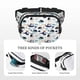 thumbnail image 5 of Easygdp Cartoon Helicopters Fanny Packs para Mujeres y Hombres, Bolsa de Cinturón, Bolsos de Cruz para Trabajo/Correr/Senderismo, 5 of 9