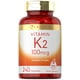 thumbnail image 1 of Suplemento Carlyle de vitamina K2 100 mcg MK-4 240 cápsulas, 1 of 5