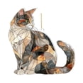 thumbnail image 2 of Clearance Under $5 Colorful Acrylic Cat Sun Catcher Window Hanging Decoration for Garden Home,1PC,Multicolor, 2 of 9