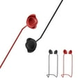 thumbnail image 4 of NEW Waterproof Earphone Accessories Flexible Anti-Lost Strap Hanging Neck Rope Sweatproof Sling Soft Silicone Lanyard WHITE, 4 of 8