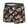 thumbnail image 5 of Goofa Butterfly Printed Men's Boxer Briefs Underwear, Moisture-Wicking Underwear, Trunk,Soft and Breathable Cotton Underwear-Small, 5 of 9