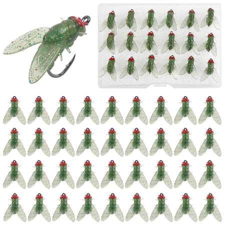 Bionic Fly Fishing Bait 36pcs Fly Fishing Flies Lures Kit Trout Jigs Swimbait Dry Flies Trout Panfish Lures Freshwater Saltwater Flies Fly Fishing Hook Artificial Soft Bait