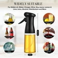 thumbnail image 4 of Food Grade Olive Oil Sprayer Vinegar Dispenser Kitchen Cooking Bbq Spray Bottle, 4 of 6