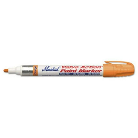 Mrk 96807 Valve Action Paint Marker, Orange