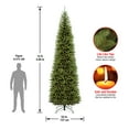 thumbnail image 4 of National Tree Company 14 ft. Artificial Slim Christmas Tree, Green, Kingswood Fir, Includes Stand, 4 of 5